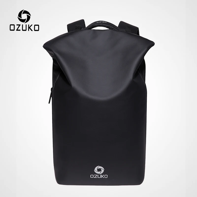

Ozuko Fashion Men 15.6 Inch Laptop Backpacks Teenager Backpack Usb Charging Casual Waterproof Male Travel Bag Student Rucksack