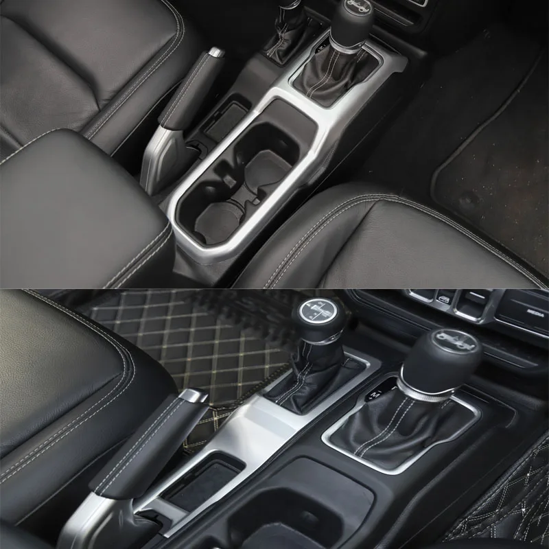 Для Jeep Wrangler JL+ коробка переключения передач автомобиля панель четырехколесная Шестерня сдвижной каркас крышка наклейки интерьер автомобиля аксессуар 2 шт