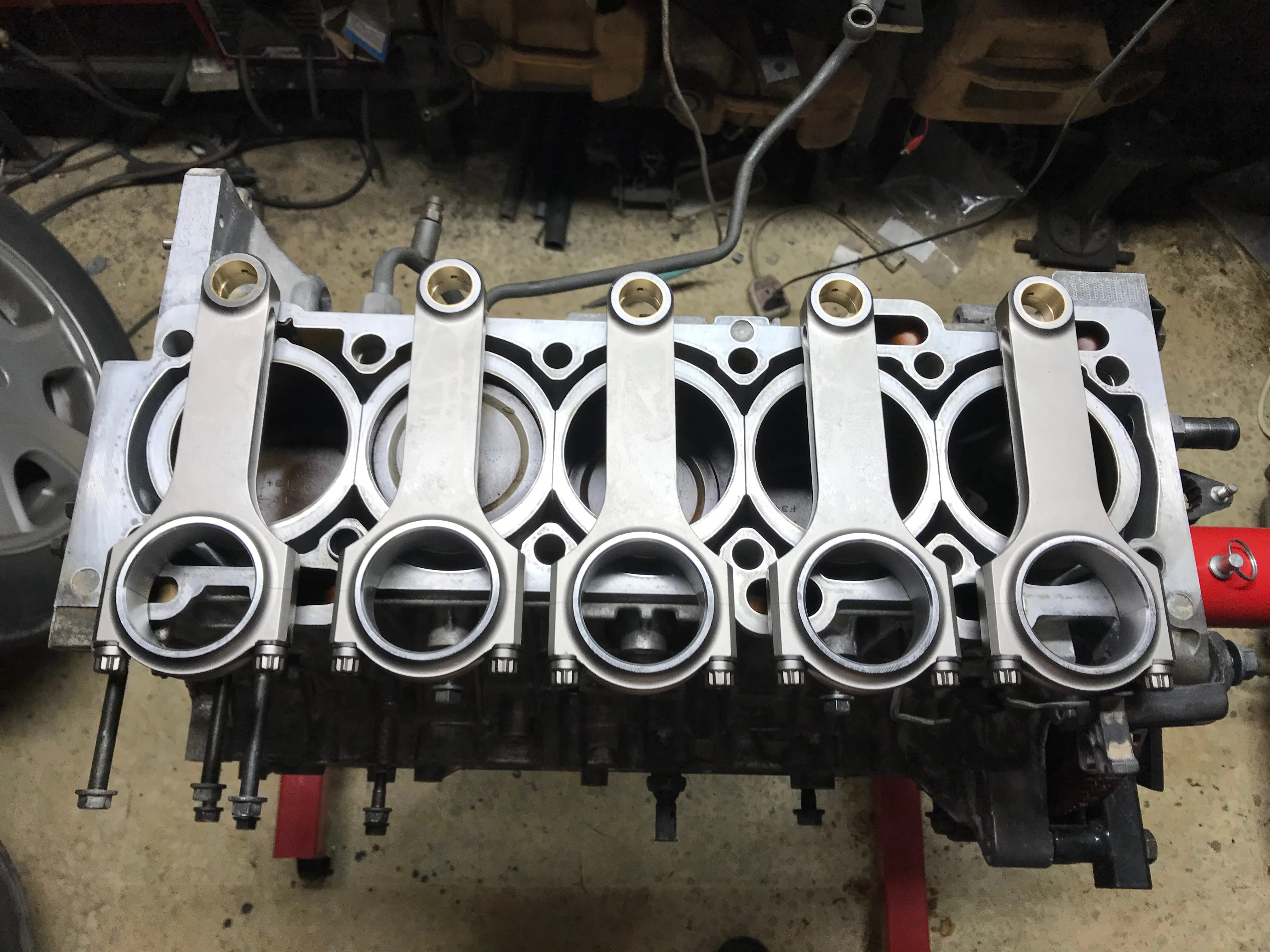 VOLVO B5234 H-beam Forged Connecting Rods For 02-04 2.3HPT 147mm One Set connecting rods