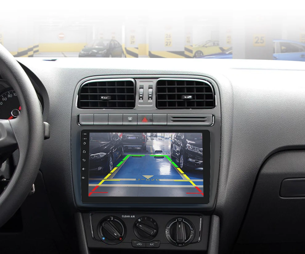 Essgoo " Android автомобильный плеер для VW POLO-1 Гб+ 16 Гб центральный мультимидиальный видео Автомобильный Радио Стерео онлайн gps навигация wifi BT