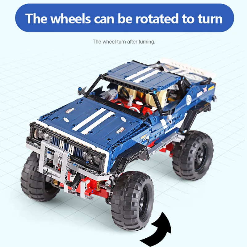 20011 серия Technic совместима с 41999 классическим ограниченным тиражом внедорожных