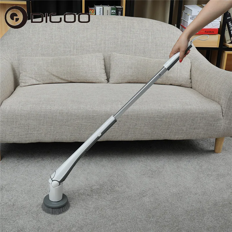 

DIGOO DG-QXJM1 Electric Cleaning Brush Waterproof Cleaner USB Charging Adjustable Flolding Head Wireless Home Cleaning Tools