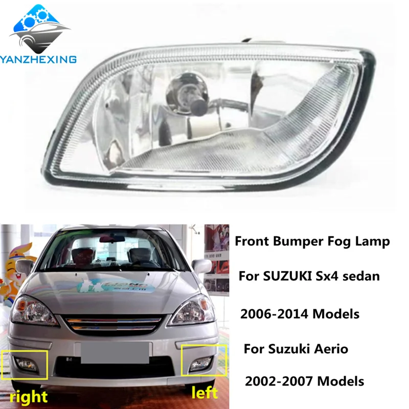 High Quanlity Car Styling Square Front Bumper Fog Light Running Lamp