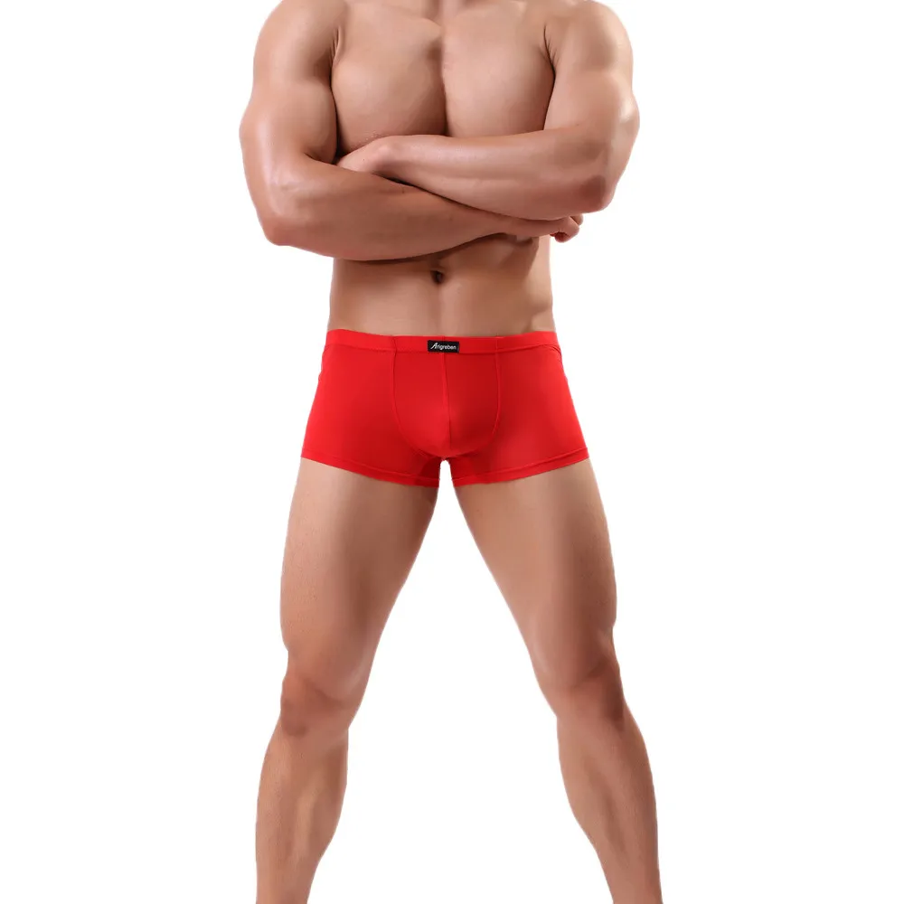 KANCOOLD мужское сексуальное нижнее белье, боксеры с буквенным принтом, боксерские, Модальные, удобные шорты для поддержания здоровья, брендовые трусы 1015