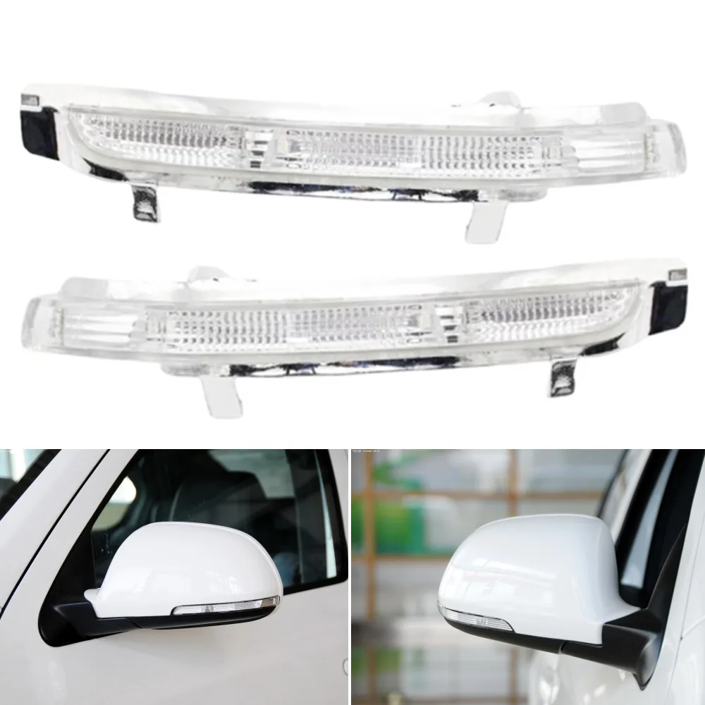 1 Pair 12V LED Rearview Mirror Turn Signal Lights For Skoda Octavia A5 ...