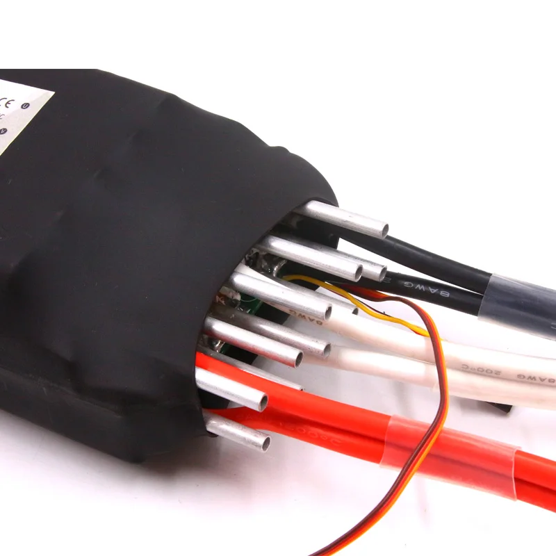 FATJAY FLIER 800A 4-22S Высокое напряжение ESC Бесщеточный Регулятор скорости с usb программированием коробка для RC лодки