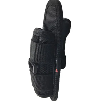 

Universal LED Flashlight Belt Pouch Nylon Holster 360 Degrees Rotatable Light Torch Carry Case Holder Cover