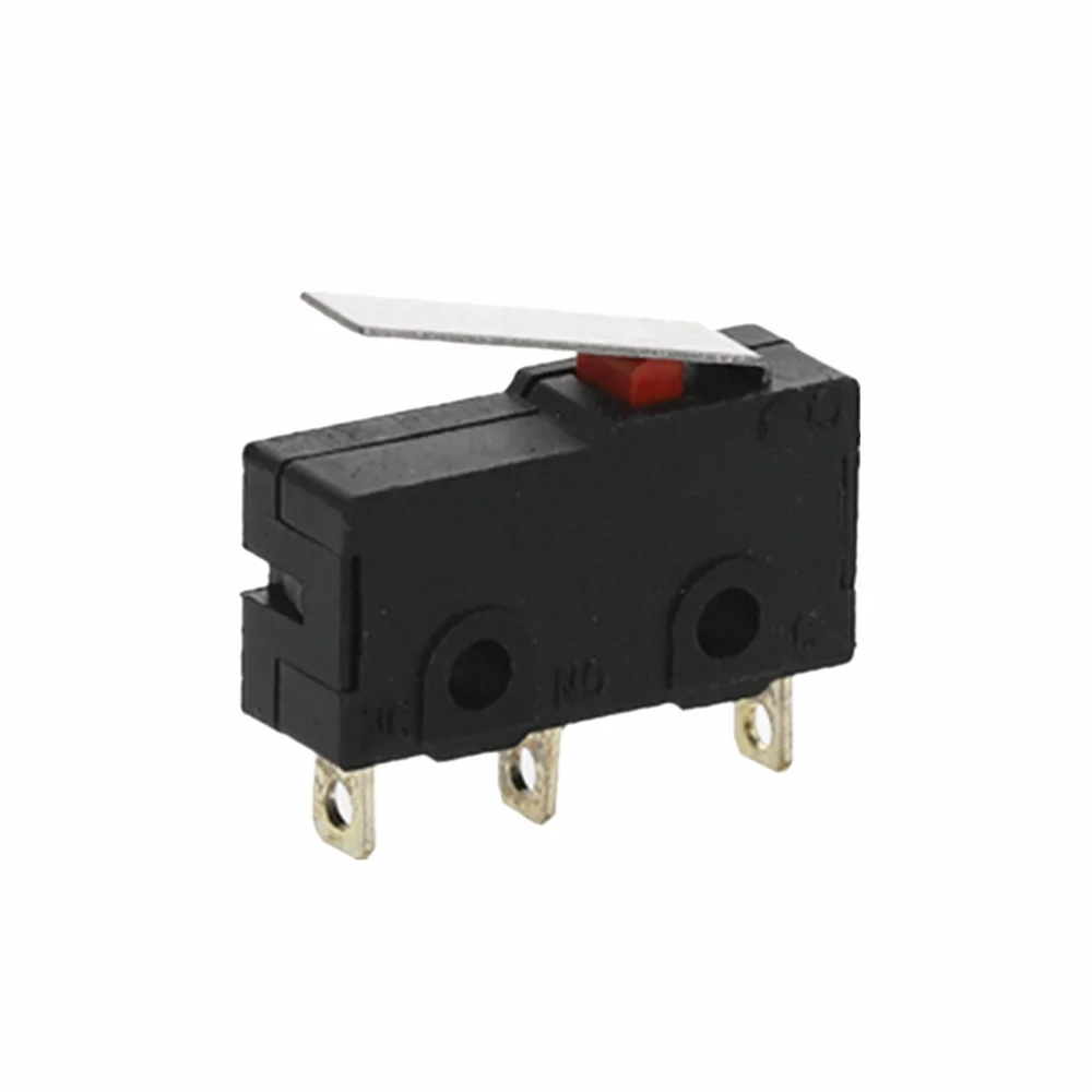 10 шт. концевой выключатель 3 Pin N/O N/C высокое качество новинка 5А 250VAC Micro Switch 28 мм