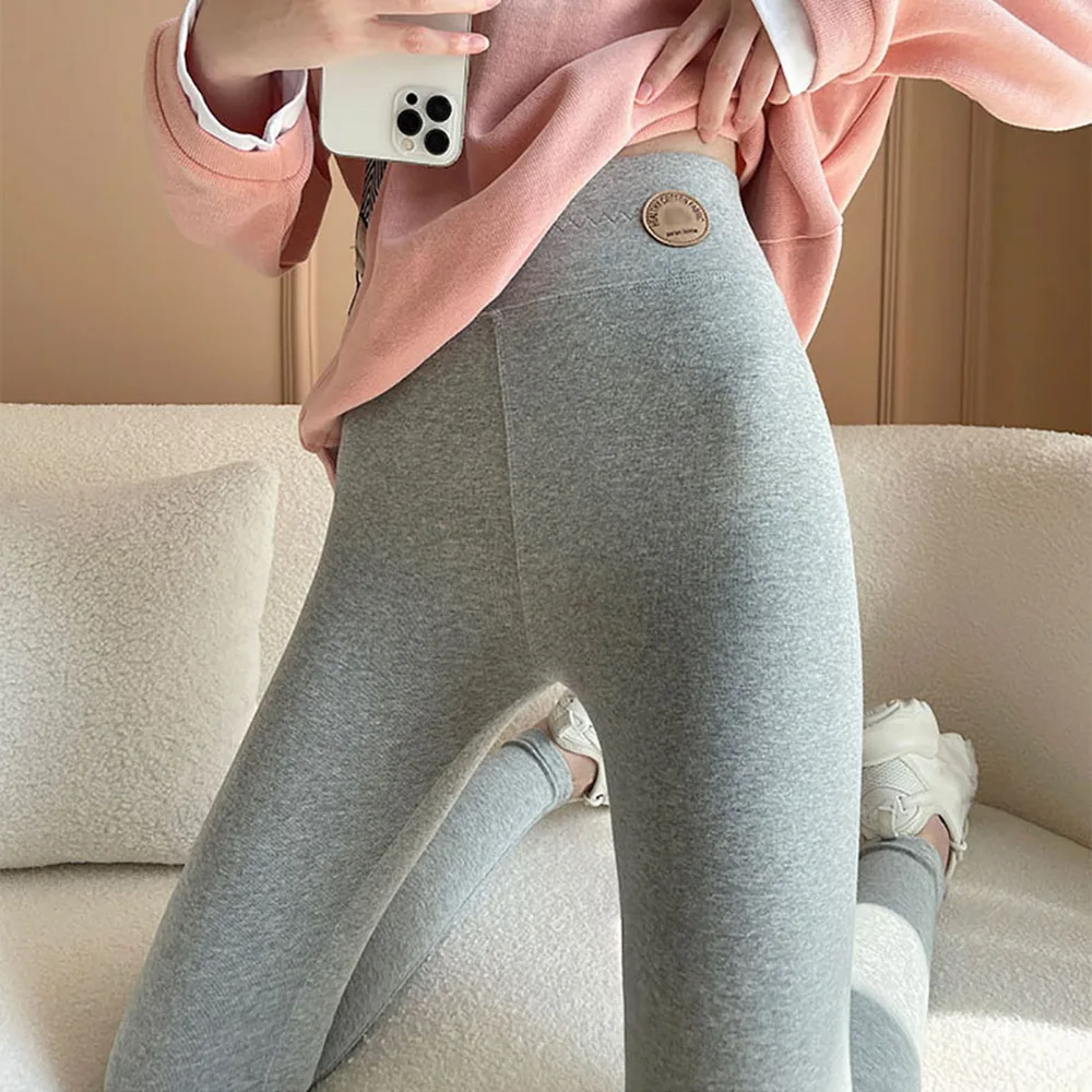 Winter Women Legging Hight Waist Leggings Velvet Warm Pants Women Solid Color Leggings Comfortable Keep Warm Stretchy Legging lularoe leggings