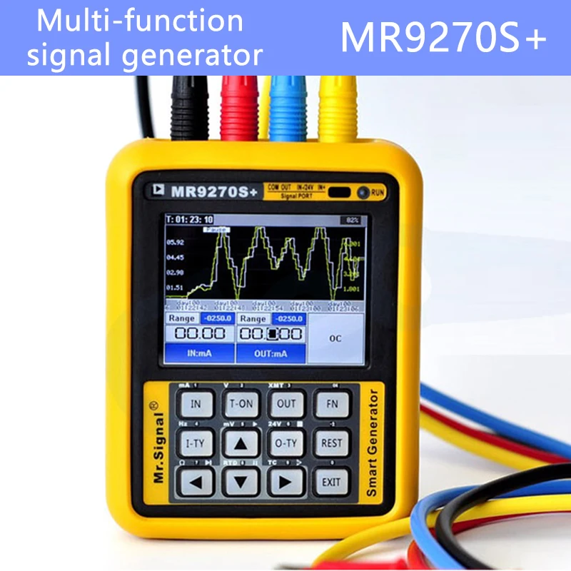 

Улучшенный генератор сигналов MR9270S + 4-20 мА, калибровочное напряжение тока, термопара PT100, датчик давления, частота PID