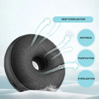 

Portable Air Purifier Household Electric Donut Car Refrigerator Ozone Generator Donut Air Purifier Mute humidifier design