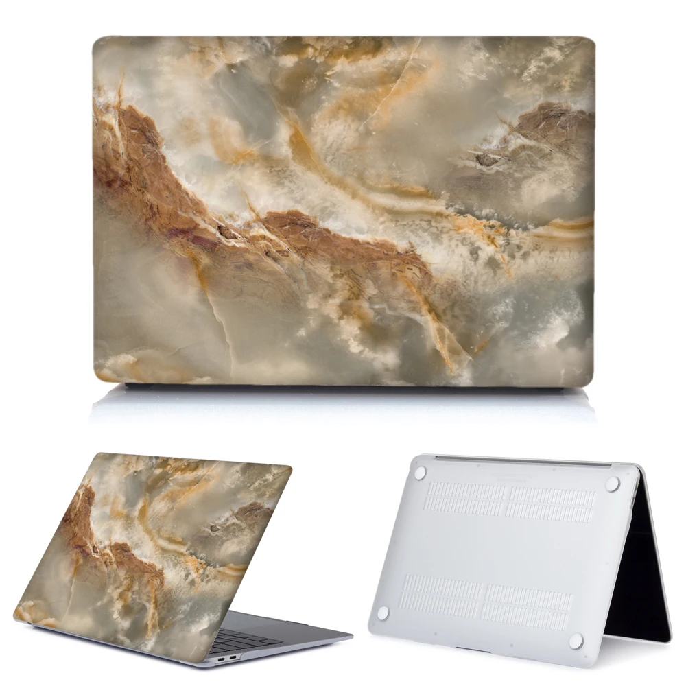 Мраморный чехол для ноутбука APPle MacBook A1932 Pro Air retina 11 12 13 15 для Mac Book 15,4 13,3 Touch Bar A2159+ крышка клавиатуры - Цвет: 39