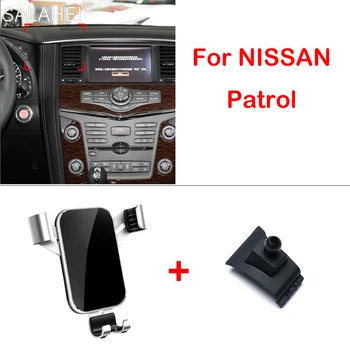

Car Mobile Phone Holder Air Vent Cradles Mounts Stand For NISSAN Patrol Y62 Armada 2010 2012 2013 2014-2019 GPS Mount Support