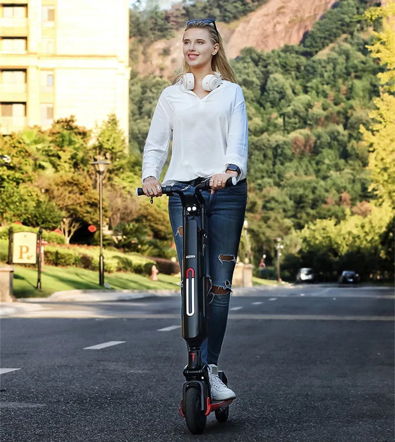 Daibot Mini Electric Scooter Two wheels 8.5 Inch 36V 300W Ultralight Portable Women Foldable Kick Scooter For Adult              (29)