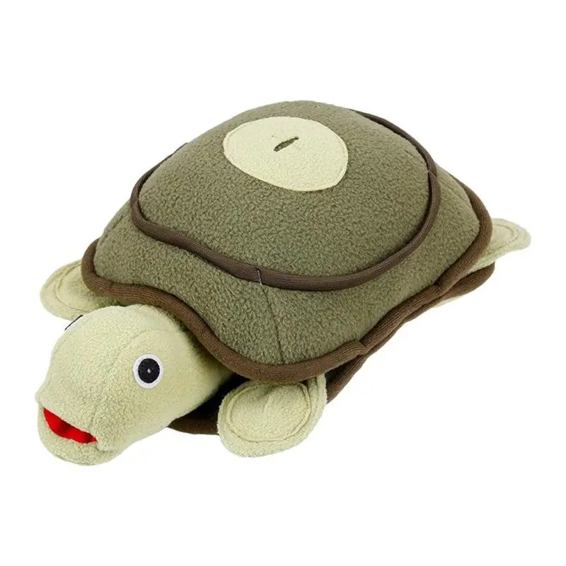 Polymères de reniflage de tortue pour chien, jouet de puzzle pour animal de  compagnie, jeu d'alimentation coule IQ, jouets agités et sonores, activité  de recherche de nourriture - AliExpress