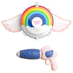 2L Large Capacity Backpack Pump Water Toy Children Sprayer Toys Angel-shape Summer Outdoor Pull-out Water Toy