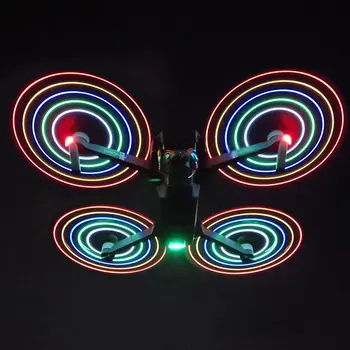 

1 pair of LED Propellers Rechargeable Colorful LED Flash Propeller Blades Quadcopter Parts for DJI MAVIC 2 PRO/zoom