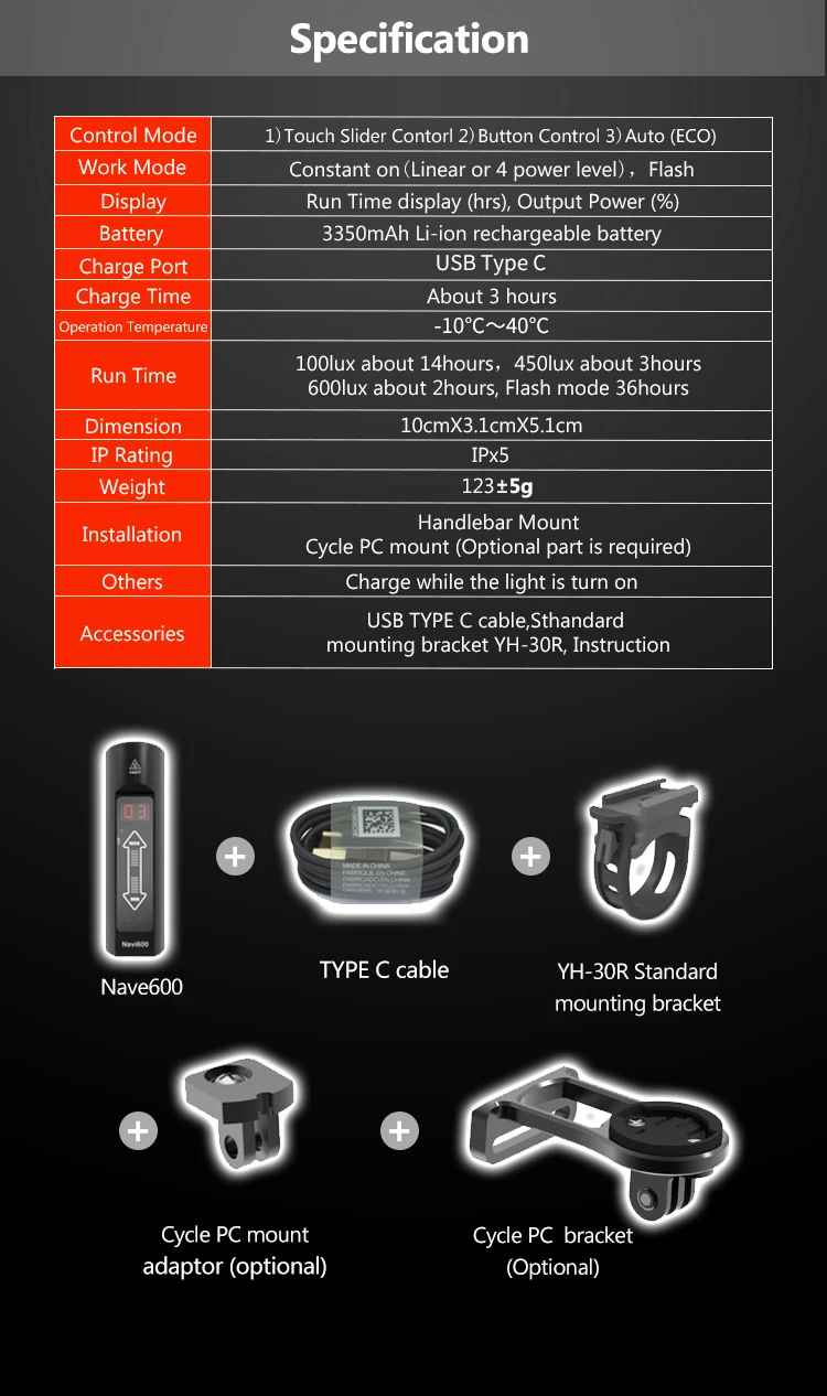 Enfitnix 600LM велосипедные смарт-фары для езды велосипедные фары на руле дорожный горный велосипед ночной фонарик для езды Navi600