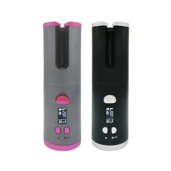 

1 Pcs Salon Wireless Auto-rotating Iron Hair Curler Wave Tool Cordless USB Charging Salon Wireless Auto-rotating Dropshipping