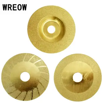 

4inch 100 mm Diamond grinding wheel Disc corundum polishing disc pads Grinder Cup Jade Glass Metal Rotary Tool for Angle Grinder