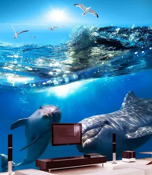 

Wallpaper Mural Waterproof Self-adhesive Wall Paper Living Room Bedroom Mural