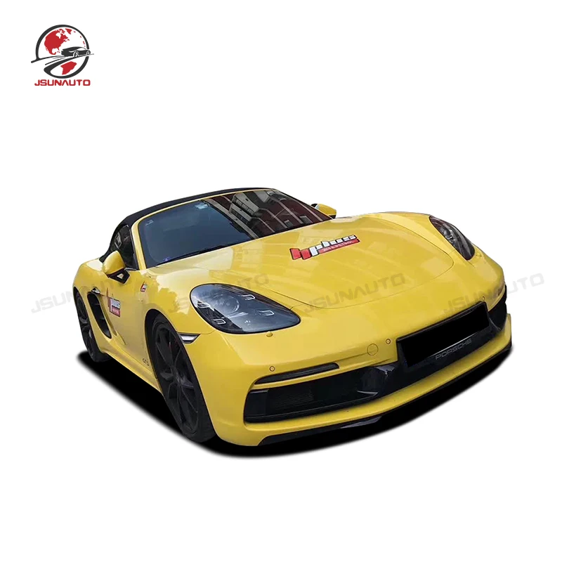 

For Porsche 718 Cayman Boxster 982 16-up Upgrade GTS Style Body Kits Car Accessories Bumper Assembly Diffsuer PP Material