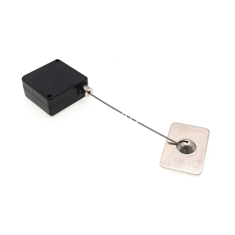 스트레치 보안 풀 와이어 박스 리코더 제품, 보안 스틸 케이블, 개폐식 도난 방지 체인, 자동 와인딩 릴, 100 개
