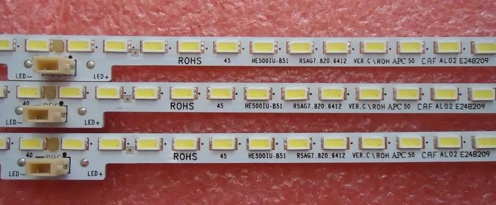 Новинка 2 шт./лот 80LED 544 мм Светодиодная лента для подсветки LED50K5500US RSAG7.820.6412