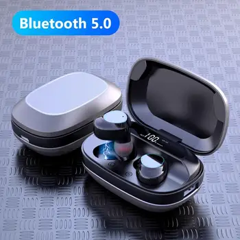 

TWS G16 Bluetooth Earphone 5.0 Touch Control Led-digtal Display Blutooth Earbuds Stereo Waterproof Noise Cancelling Charging Box