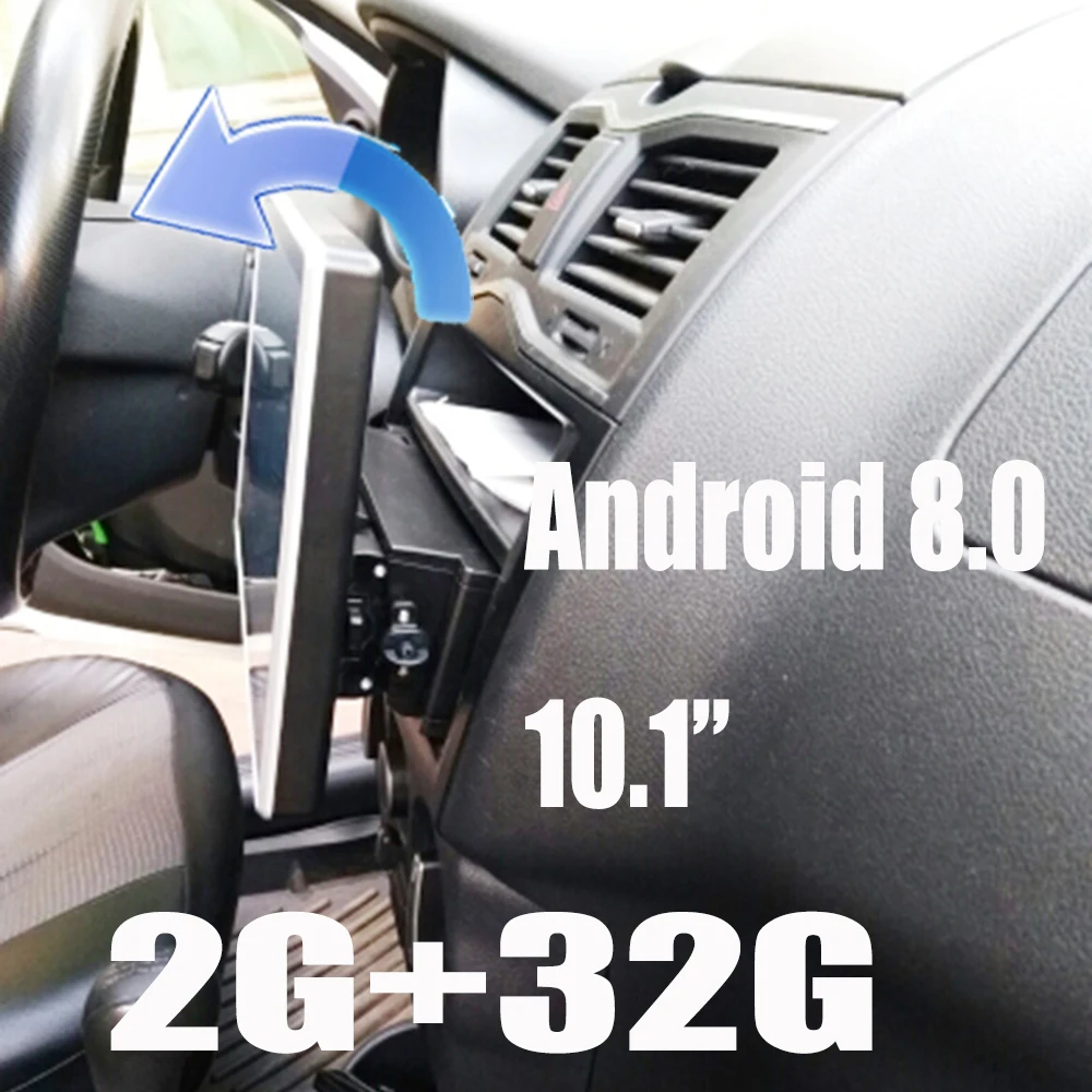 Автомагнитола 1DIN 10 1 дюйма Android 8 GPS Mp5 мультимедийный DVD-видеоплеер Bluetooth Wi-Fi Mirror Link