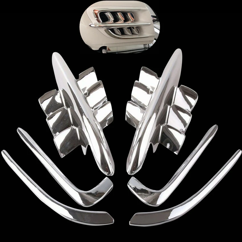 

Chrome Fairing Premier Shark Gills Set For Honda Goldwing GL1800 2001 2002 2003 2004 2005 2006 2007 2008 2009 2010 2011
