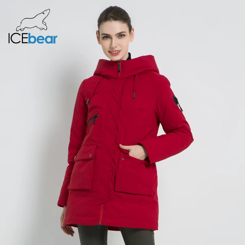 Icebear 2019 Nieuwe Winter Capuchon Vrouwen Jas Mode Vrouwelijke Jas Warm Winter Vrouwen Parka Plus Size Kleding GWD19078I Icebear 2019 Nieuwe Winter Capuchon Vrouwen Jas Mode Vrouwelijke Jas Warm Winter Vrouwen Parka Plus Size Kleding GWD19078I