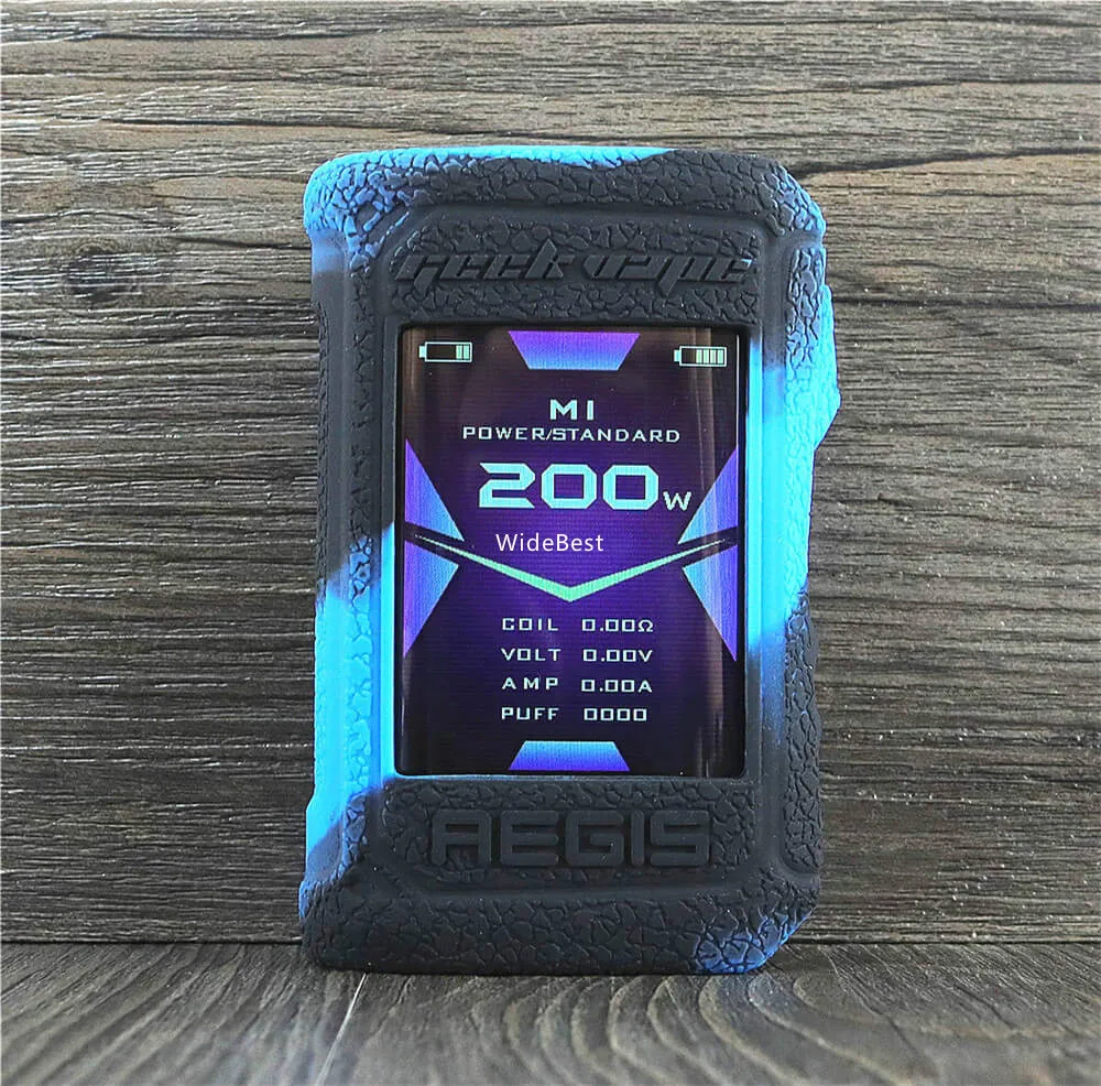 Красивые GeekVape Aegis X Силиконовый чехол защитный чехол щит Обёрточная бумага рукав кожи