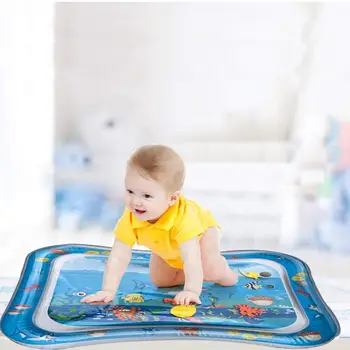 

Baby Kids Water Play Mat Inflatable Infant Tummy Time Playmat Toddler for Baby Fun Activity Play Center Dropshipping