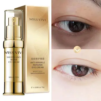 

Natural Plant Essence Moisturizing Eye Cream Anti-Wrinkle Anti-Age Remover Dark Circles Eye Care Against Puffiness TSLM2