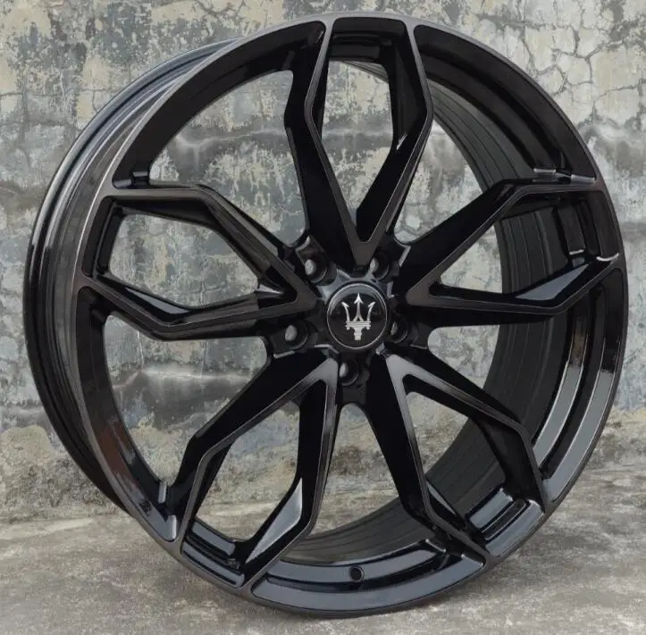 

High Performance MAT Spinning Casting 21 inch 21x9.5 5x112 Car Alloy Wheel Rims Fit For Audi Q7 A8