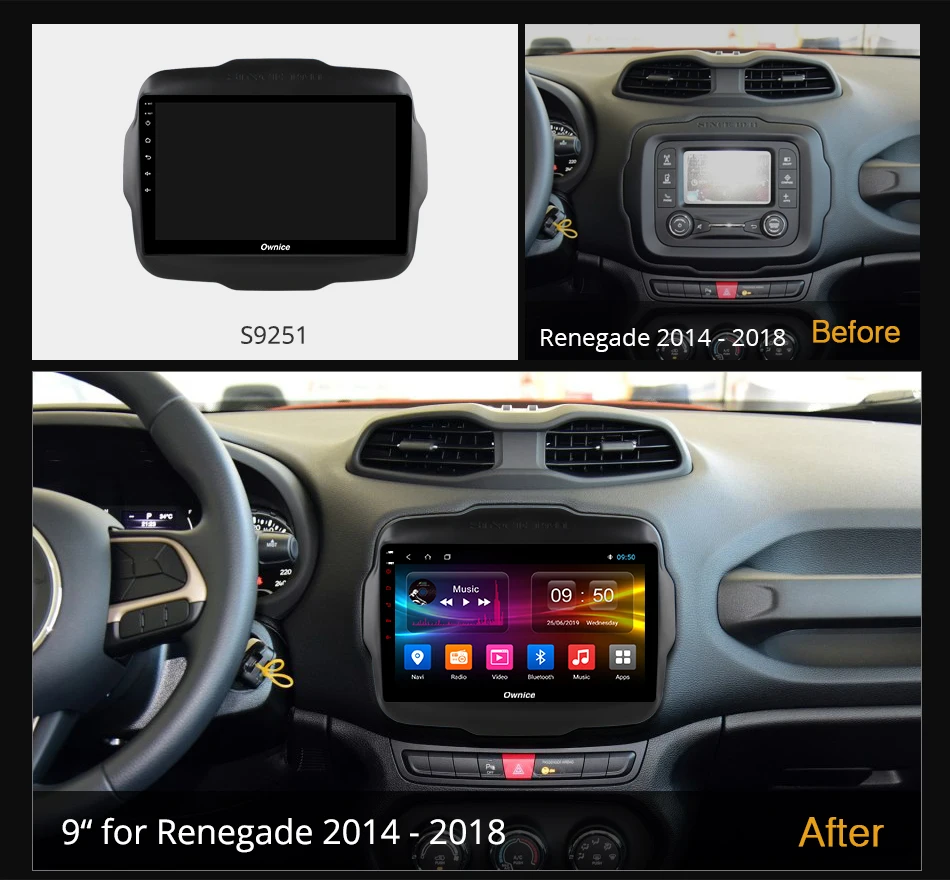 Ownice Autoradio automotive Radio 2 Din 