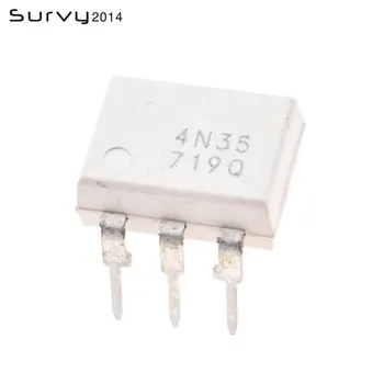 

10pcs EL4N35 4N35 DIP6 photoelectric coupler new In Stock diy electronics