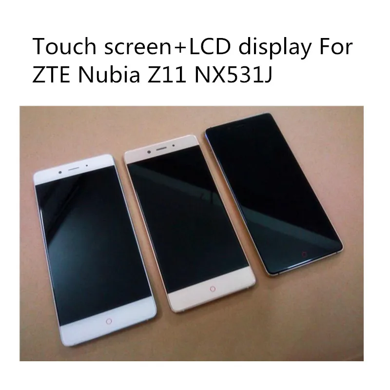 Новый тест ok ЖК-дисплей + сенсорный экран для ZTE Nubia Z11 NX531J дигитайзер сборка Замена