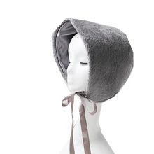 Зимняя женская шерстяная шляпа из берберского флиса, винтажная накидка