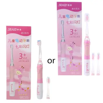 

Family Electric Toothbrush For Kids Waterproof Replaceable Smart Timer