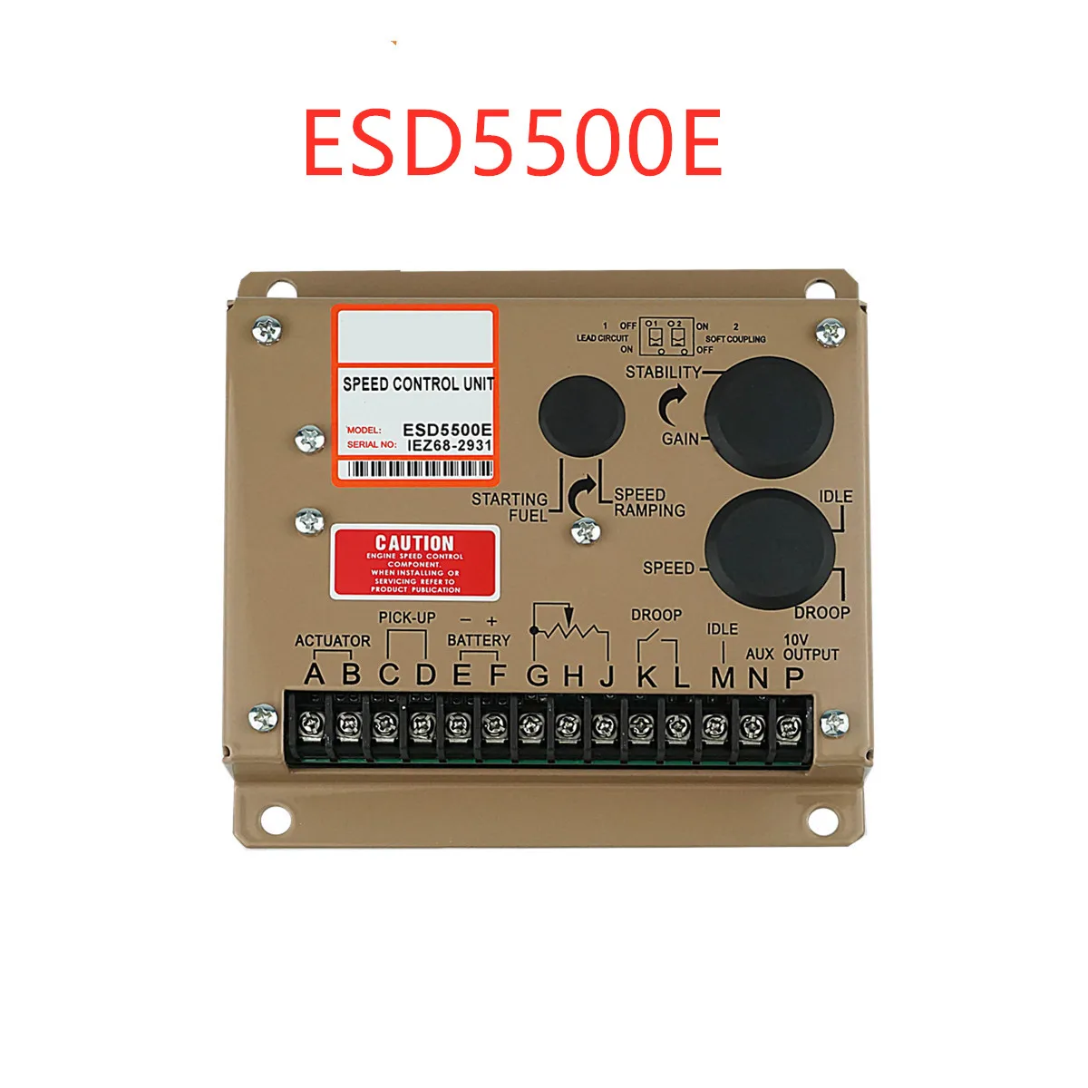 Немецкие запчасти дизельный генератор Esd5500e блок контроля скорости Esd5500e|Детали