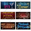 Putuo Decor Wine Signs Wooden Alcohol Plaque Wood Bar Plaque for Wood In Bar Pub Wall Decoration Door Hanging Sign Home Decor 3