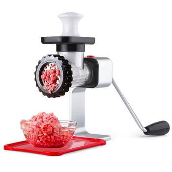 

SANQ Meat Grinder Mincing Machine for Home Manual Vegetable Mincer Meat Slicer Fish Grinder Kitchen Sausage Machine