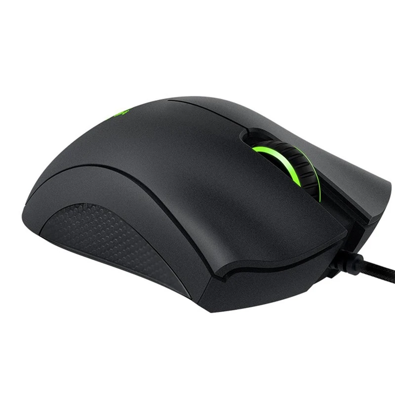 Оригинальная Проводная игровая мышь razer DeathAdder, 6400 dpi, оптический сенсор, 5, профессиональная игровая мышь для ПК, компьютера