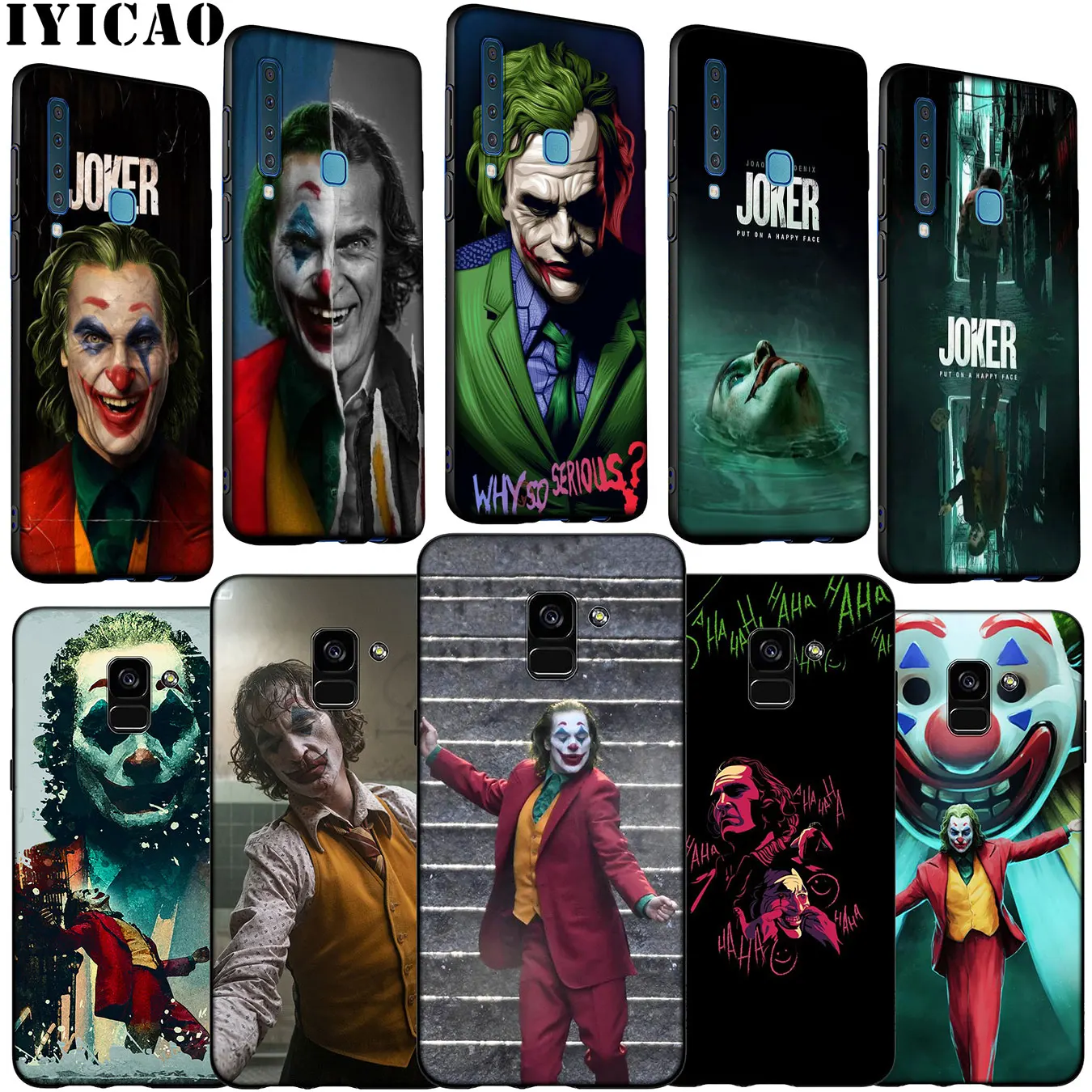 Мягкий силиконовый чехол Joaquin Phoenix joker movie для Samsung Galaxy A6 A7 A8 A9 2018 A3 A5 2016 2017 Note 9 8 10 Plus |