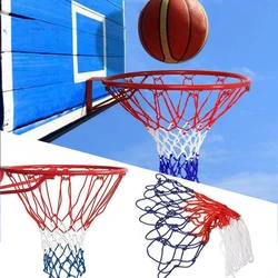 50 CM High Quality Standard Basketball Net Durable Nylon Thick Thread Three Color Universal Basketball Net Basketball Supplies