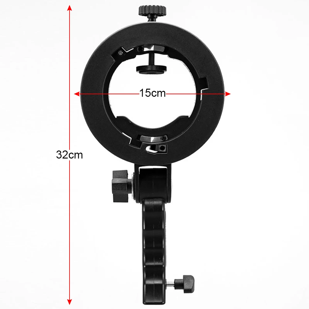 S-образный кронштейн Bowens для Godox V1/TT685/TT350/V860II/AD200/AD200PRO