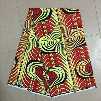 

100% Cotton African Wax Fabric Fashion Printed Real Veritable Wax Nigeria Ankara Fabric