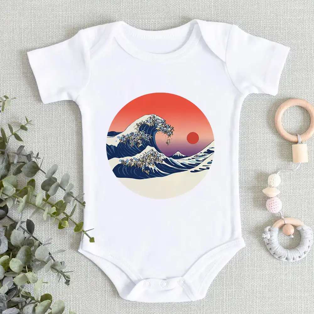 ファッション原宿日本イラスト幼児服1ピース幼児ropaデベベninaかわいい漫画少年ボディスーツ ボディスーツ Aliexpress